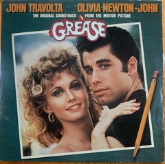 Grease Original Soundtrack 2 Vinyl LPs RS-2-4002 W/Insert Flyer Vg++ CONDITION