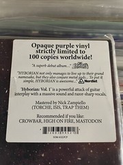 Hyborian – Vol. 1 LP on Opaque Purple Colored Vinyl Heavy Stoner Doom Metal