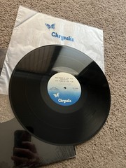 HUEY LEWIS & THE NEWS The Power Of Love 12” SINGLE W/HYPE STICKER