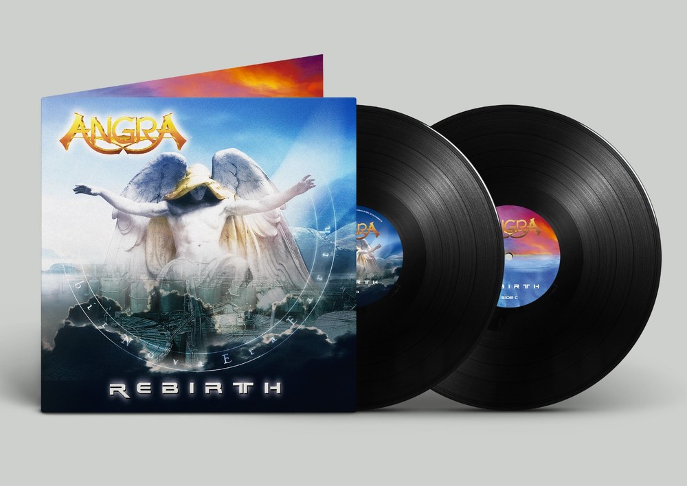 ANGRA REBIRTH EXCLUSIVE BRAZIL 2025 BLACK 2XLP GATEFOLD COVER WITH BONUS SEALED