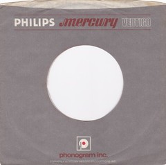 Mixed Lot of 3 PHILIPS MERCURY VERTIGO 7″ 45RPM Original Record Company Sleeves