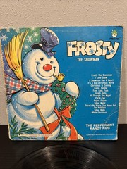 FROSTY THE SNOWMAN Vinyl LP SHRINK Peter Pan Records 8108 EX approaches NM
