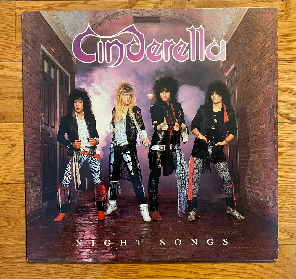Cinderella – Night Songs Mercury 1986 Pressing