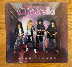 Cinderella – Night Songs Mercury 1986 Pressing
