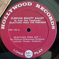 Sleeping Beauty Ballet LP HOLLYWOOD Cheesecake (Julie Newmar) Catwoman Sexy EX