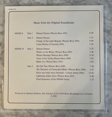 RARE! MAX STEINER MEMORIAL SOCIETY VINYL LP & EP DISTANT DRUMS GERMANY 1993