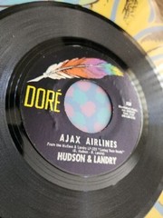 Hudson and Landry – Bruiser LaRue – Dore 45RPM 7” Single EXCELLENT(EX)