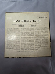 HANK MOBLEY Blue Note BLP 1540 Lexington 1st Press DG RVG Ear Mono Lee Morgan LP
