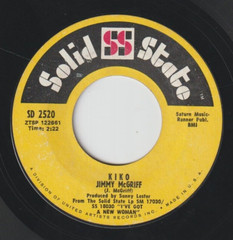JIMMY MCGRIFF: I’ve Got a Woman/Kiko SOLID STATE Records 7″ Single 45 RPM
