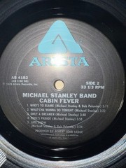 Michael Stanley Band ~ Cabin Fever LP 1978 Arista records Promo VG+/VG