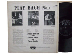 Jacques Loussier – Play Bach No 1 Classic Crossover Jazz album MONO LP London