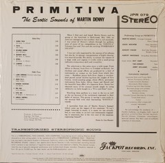 Martin Denny – Primitiva (Blue Translucent Swirl Vinyl) – JAZZ *NEW/COLOR*