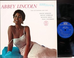ABBEY LINCOLN “THAT’S HIM!” RIVERSIDE RLP12-251 MONO DG VG+(+)/EX Sonny Rollins