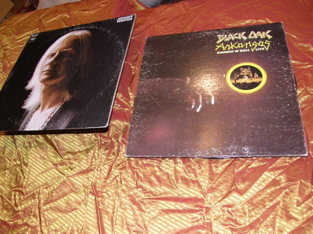 JOHNNY WINTER Self-Titled CS 9826 2 EYE 360 Sound Black Oak Arkansas “Raunch ‘