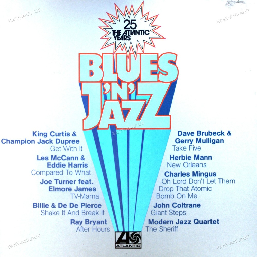 Various – Blues ‘N’ Jazz LP (VG/VG) .*