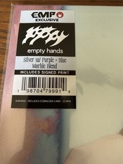 EMP SIGNED EXC /750 Poppy, Empty Hands, Silver Purple Blue Marble Mint/New