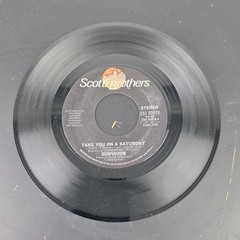 Survivor – Eye of the Tiger 7″ Single 1982 Scotti Brothers Pop Rock 45 RPM