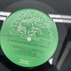 JOHNNY JONES: with billy boy arnold ALLIGATOR 12″ LP 33 RPM EX