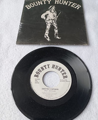 Bounty Hunter Vinyl 7″ Single 80’s Rock Private Press Stonefox Tested Rare