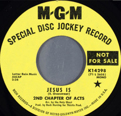 2nd Chapter Of Acts – Jesus Is/Looking At God’s Son (1971) MGM – K14298 Mint 45