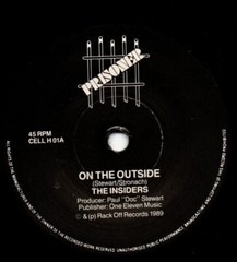 Insiders (The):On the outside- Clean mixx/XXXX mix:UK Rack Off:1989