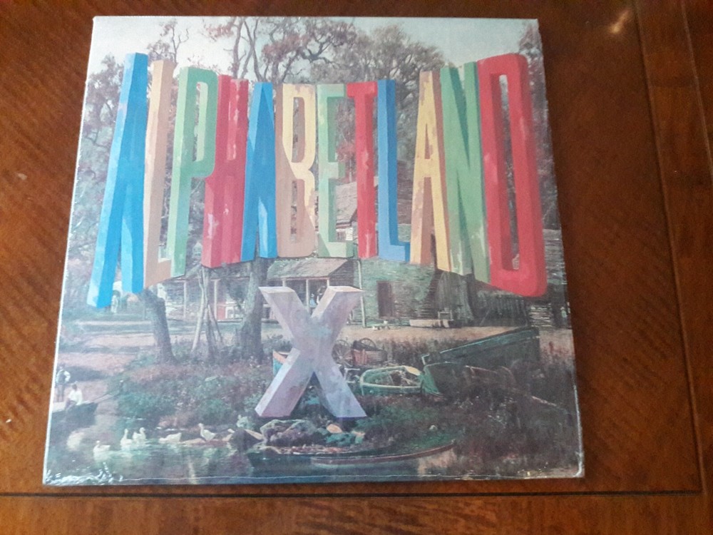X – “Alphabetland” vinyl record Rough Trade Ltd. Edition White vinyl of 400 NM