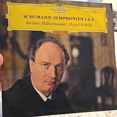 Deutsche Grammophon Schumann Symphonies 1 & 4 Kubelik Berlin Stereo 138 860