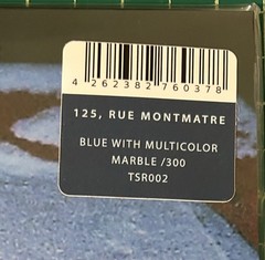 125, Rue Montmartre – Discography LP Blue W/multicolor Marble Emo
