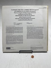 Various – Fanfare For The Common Man/An American In Paris/Rhapsody In Blue (LP)