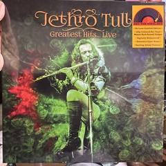 *NEW SEALED-JETHRO TULL – GREATEST HITS LIVE, 180G ECO MIXED VINYL