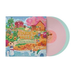 Stardew Valley – Festival of Seasons Vinyl 2LP VGM OST – Pink/Green – NEW SEALED