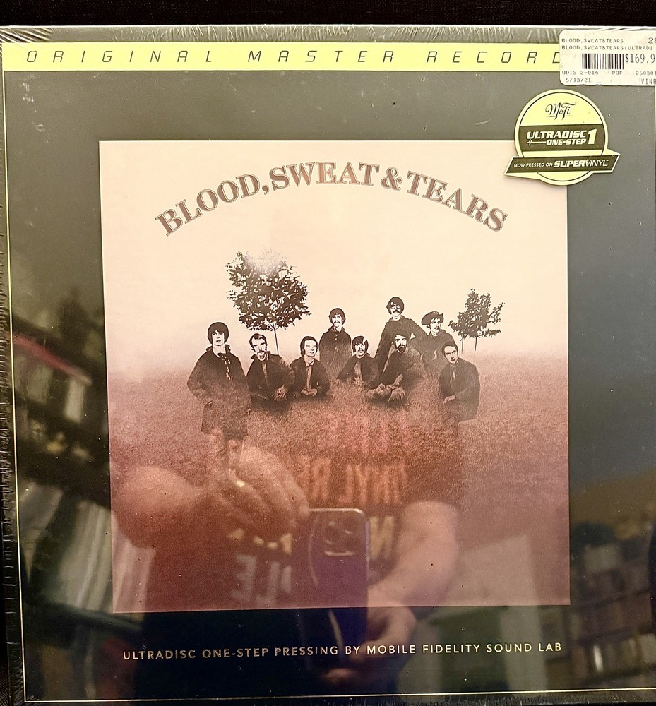 Blood Sweat & Tears S/T MFSL One Step 45-RPM Audiophile Record LP NEW SEALED