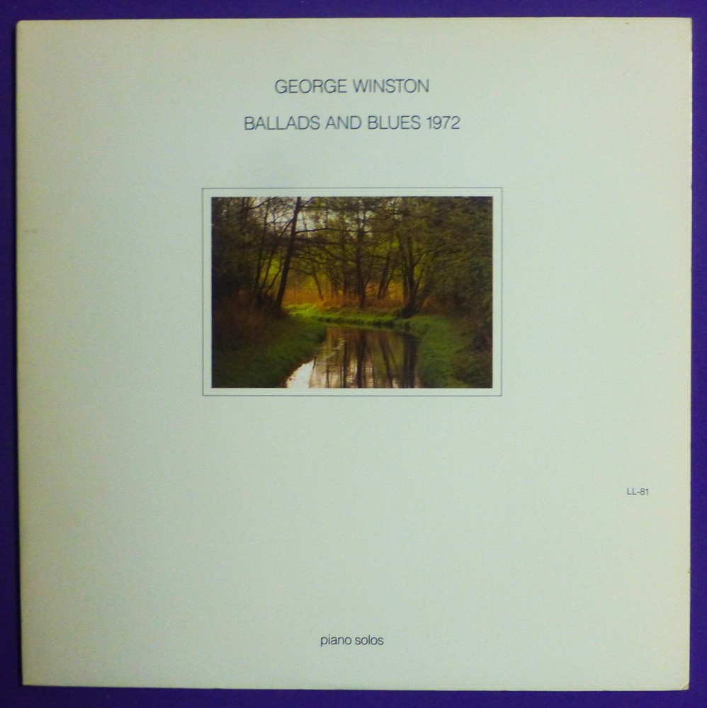 GEORGE WINSTON – BALLADS AND BLUES 1972 – VINYL LP RECORD ALBUM