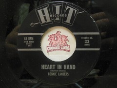 Harvey Frolic / Connie Landers – Things / Heart In Hand, 45 RPM VG+ (28B)