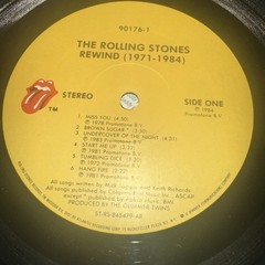 THE ROLLING STONES – REWIND (1971-1984), 79 01761 ROLLING STONES CANADA PR. 1984