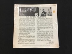 2000 Years With Carl Reiner & Mel Brooks LP Capitol W-1529 FREE S&H
