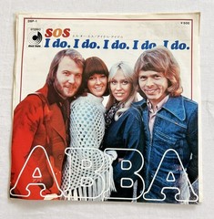ABBA – SOS I Do. I Do. I Do. I Do. I Do. Vinyl Record 7″ JAPAN PRESS 1976
