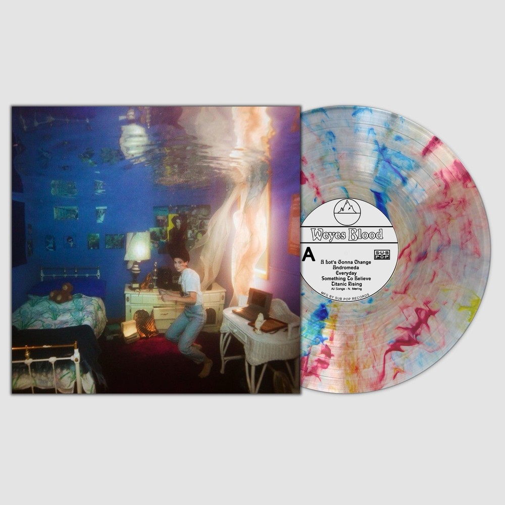 Weyes Blood – Titanic Rising Rainbow Swirl Vertigo Vinyl LP /1000 – IN HAND