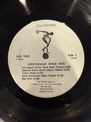Spectacular Space Hits SQN 7808 LP VG+ In Shrink Space Age Sci Fi Vinyl