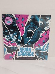 Brain Damage 1988 Horror Soundtrack OST Pink Vinyl LP Terror Vision T.V.010 VGC