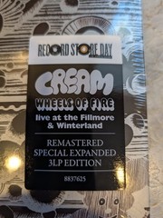 Cream Wheels Of Fire Live 3xLP The Fillmore & RSD 2026 Record Store Day