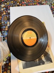 MC5 Back In The USA Vinyl LP 1970 Original Atlantic SD 8247 Drill Hole