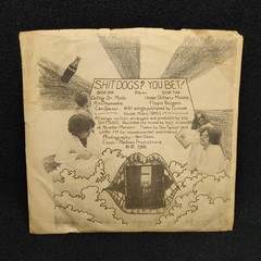 SHIT DOGS Shit Dogs? You Bet! Rare 1981 Private Press Punk 7″ EP Original Vinyl
