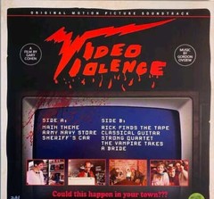 New Video Violence Soundtrack Terror Vision Vinyl LP Pink & Blood Splatter Ltd