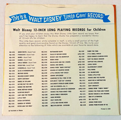 4 VTG 1971 DISNEYLAND 45 VINYL RECORDS INC THE ORANGE BIRD SONG LG-823 NM (-)