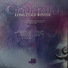 Cinderella live LP Pink Swirl Vinyl Long Cold Winter Tour Moscow 89 Numbered NEW