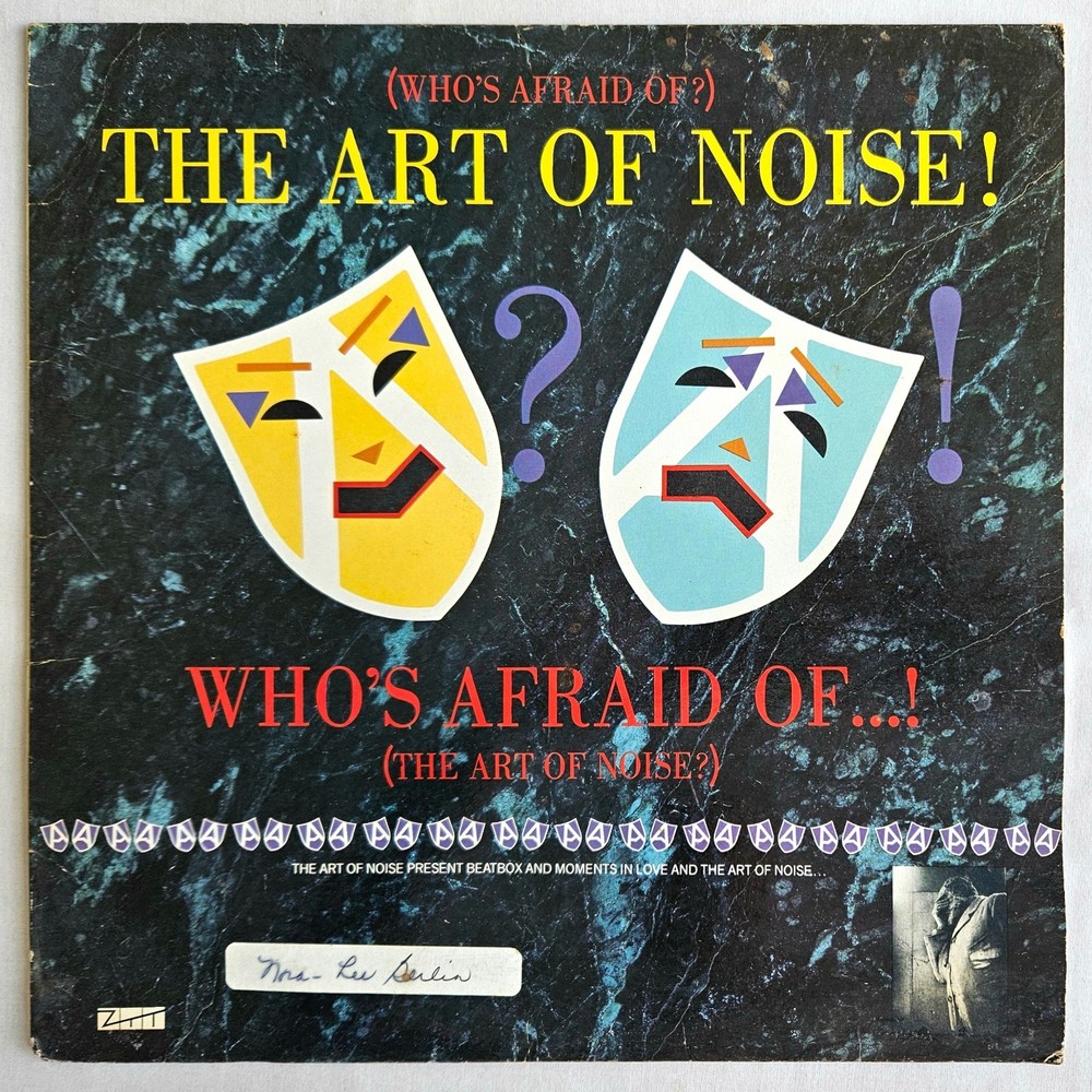NEW WAVE / SYNTH-POP – ART OF NOISE – WHO’S AFRAID OF? LP – ISLAND OG IMPORT