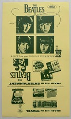 SLEEVE SP THE BEATLES CAPITOL 5222 SPECIAL PROMO HOLIDAY INN