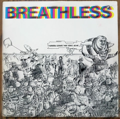 BREATHLESS – Nobody Leaves This Song Alive 1980 Vinyl LP EMI America SW-17041