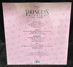 The Princess Diaries – Original Soundtrack – Clear Blue Splatter 2 LP Vinyl NEW!